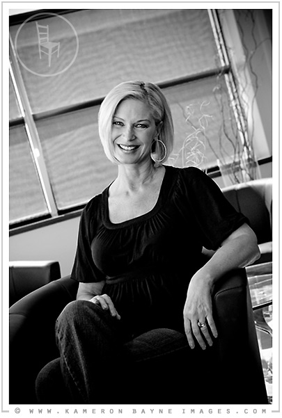 Kameron Bayne Images - Kathy Wolfe Headshot - B&W