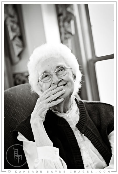 Kameron Bayne Images - Grandma laughing