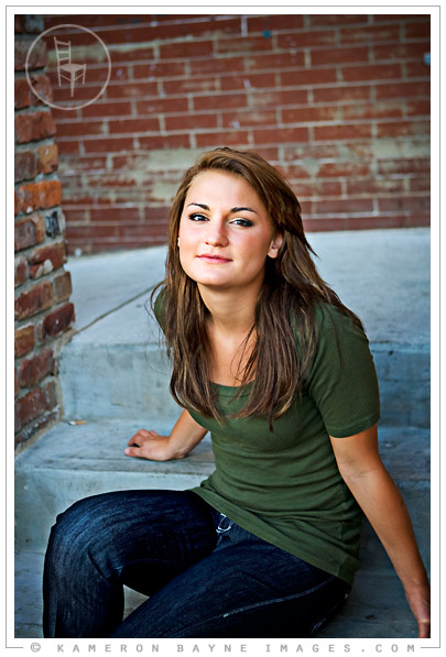 Kameron Bayne Images - Senior Portrait of Taylor Downtown Kameron Bayne Images - Senior Portrait of Taylor Downtown