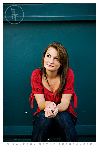 Kameron Bayne Images - Senior Picture of Taylor in Old Market Kameron Bayne Images - Senior Picture of Taylor in Old Market