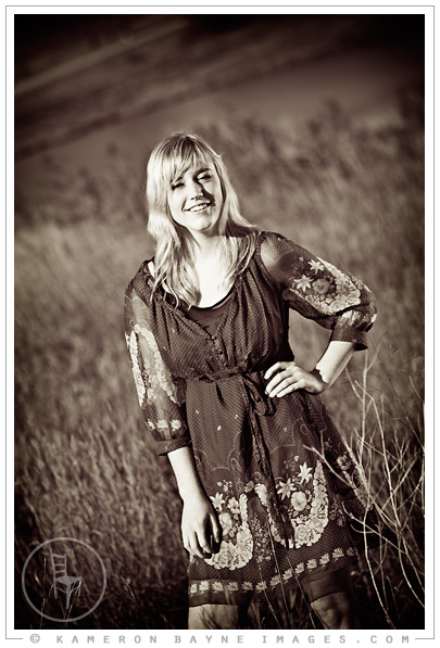Kameron Bayne Images - Rain, 2009 Senior - Sunny vintage field
