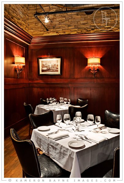 Kameron Bayne Images - Spencers Steak House, Table Setting