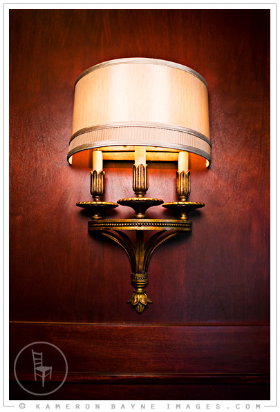 Kameron Bayne Images - Spencers Steak House, Wall Lamp