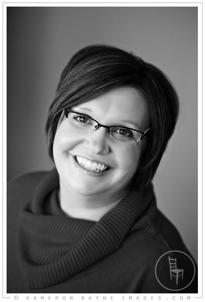 Kameron Bayne Images - Jill headshot 2008 B/W