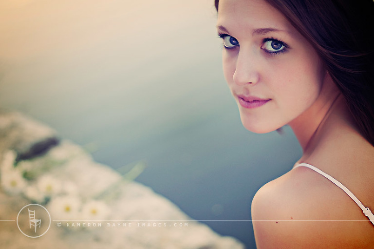 Anna with a quiet mood for her senior pictures