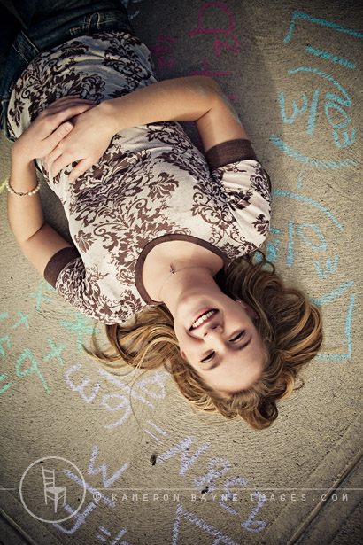 Kameron Bayne Images - Corrine Senior Portrait; She Loves Math