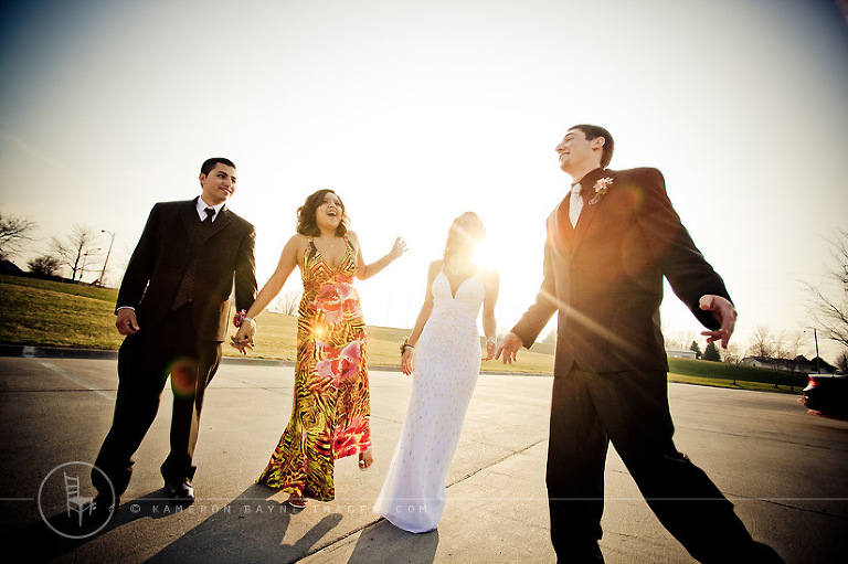 Kameron Bayne Images - Millard West Prom, Fun Sunset