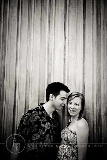 Kameron Bayne Images - Stephanie and Mike Laughing just after a Kiss