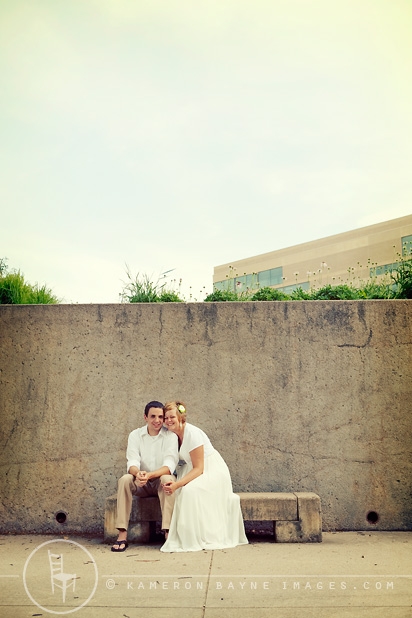 Nebraska Wedding Photography - Bride and Groom Portrait cool split screen wedding couple picture