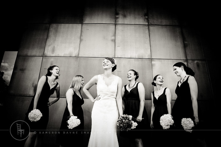 Omaha Performing Arts Wall - Girl Laughing