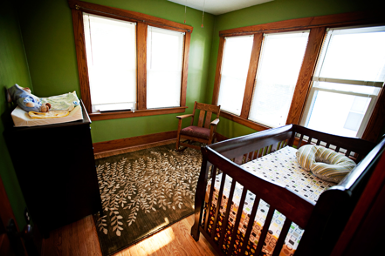 Olive Green Colors for New Baby Room