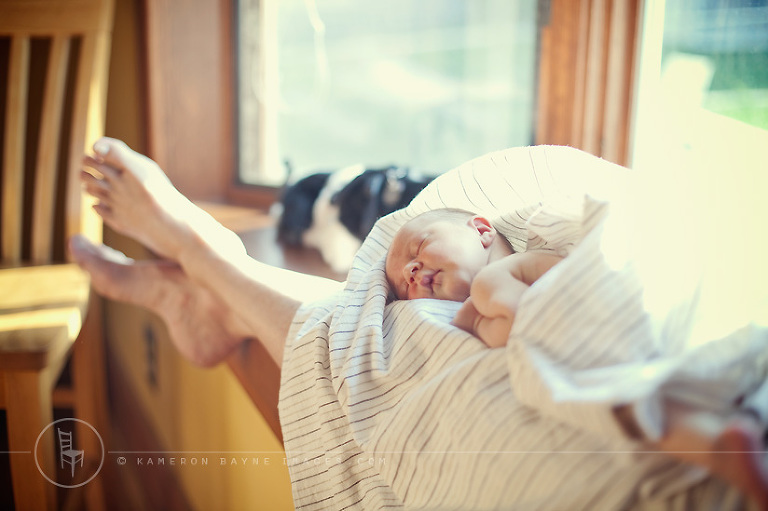 Kameron Bayne Images - Chilling in Grandma's Lap