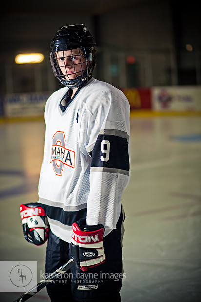 Kameron Bayne Images - Evan in Hockey Uniform, Senior Year Kameron Bayne Images - Evan in Hockey Uniform, Senior Year