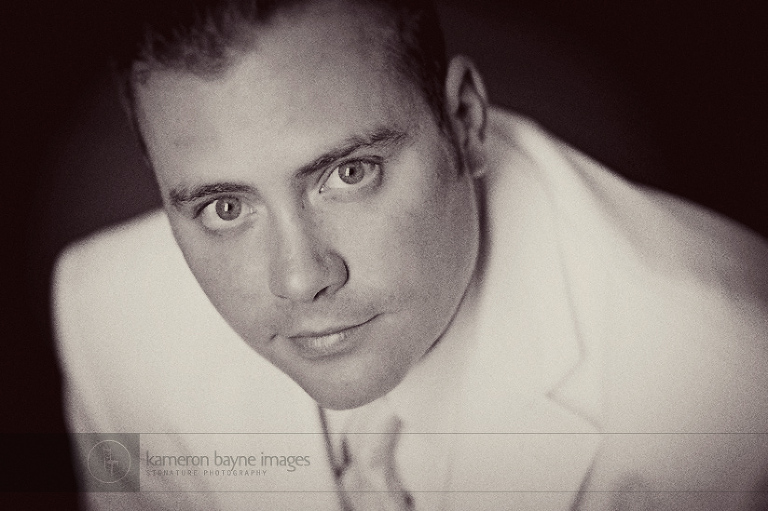 Kameron Bayne Images - Jeff, Modern Old School Groom Portrait
