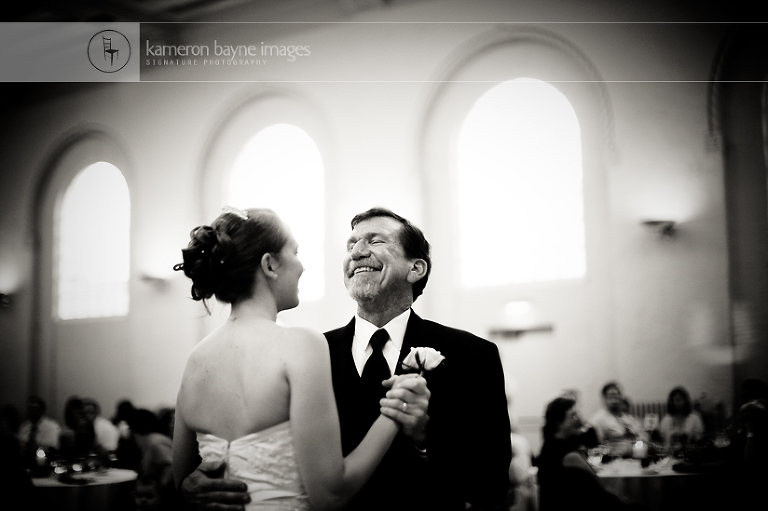 Kameron Bayne Images - Laughing Father of the Bride at Reception Dance