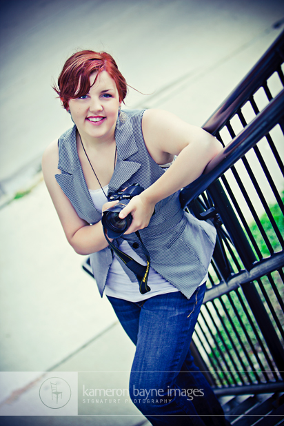 Omaha Senior Portrait | Old Market Young Aspiring Photographer