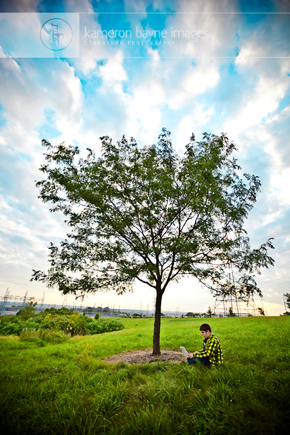 Westside Senior Portrait | Peaceful Nature Studies Tree