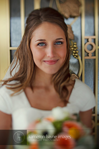 Allie on her wedding day | the Bride with the Most Beautiful Eyes