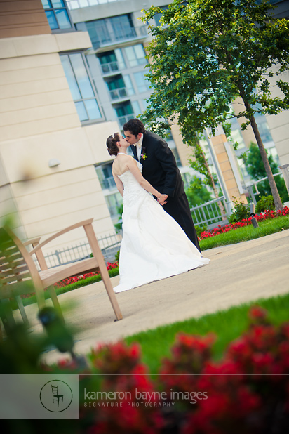 Emily + Will | The Wedding Kiss